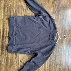 Lululemon crewneck faded black cozy crewneck (Read description for sizing)